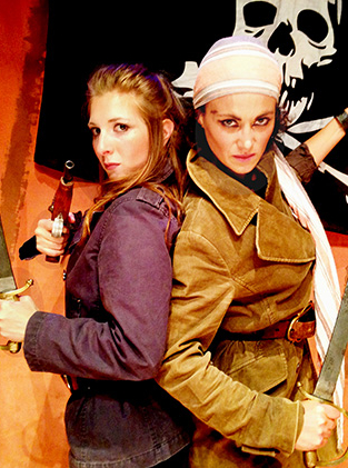 Femmes pirates, ou l’incroyable histoire d’Anne Bonny et Mary Read - Cie La Libellule