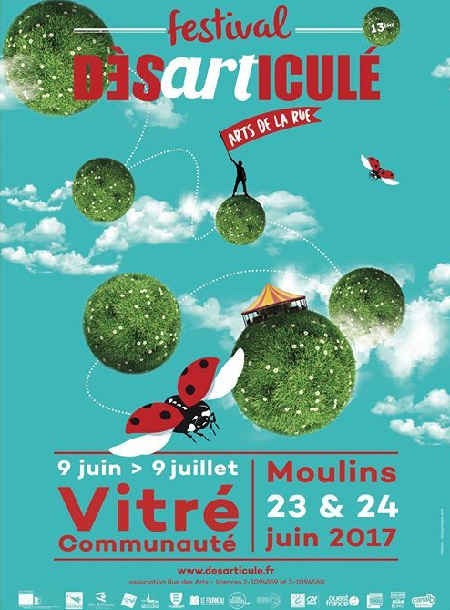 Festival DésARTiculé - Affiche 2017
