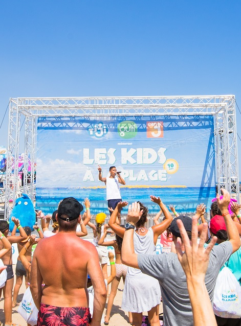 Kids à la Plage : animations Gulli