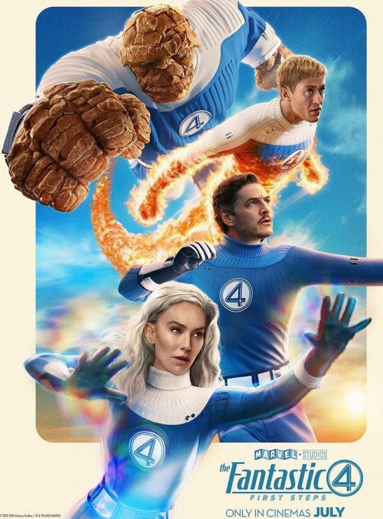 Les 4 Fantastiques, premiers pas : affiche US
