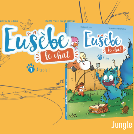 Gagnez le tome 1 de "Eusèbe, le chat"