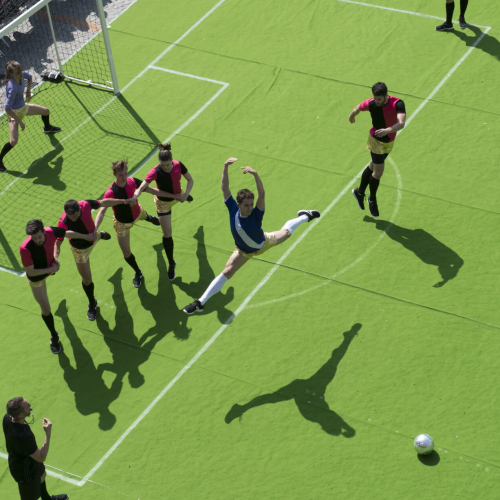 A Discofoot à "Tous en pistes !" Hangar Y