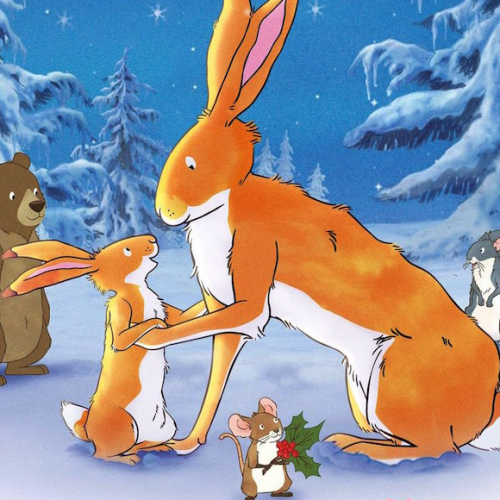 Le Noël de Petit lièvre brun : affiche