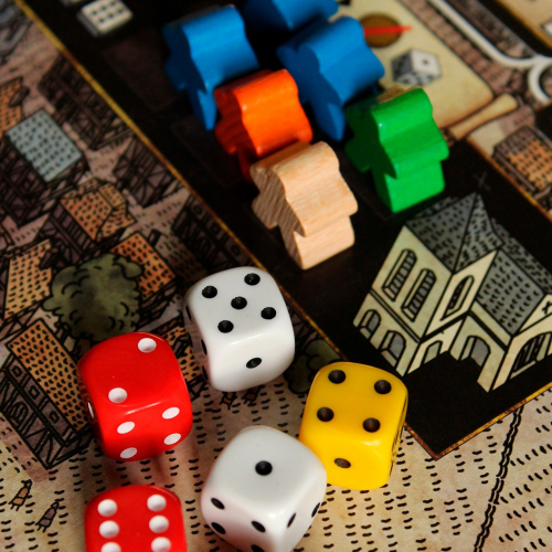 La Grande Récré à Westfield La Part-Dieu : Jeu de plateau avec dés