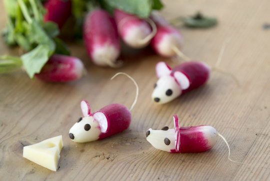 Recette souris radis