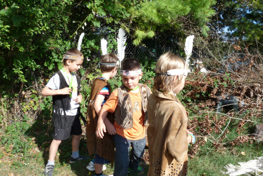 Atelier indien Loup gris