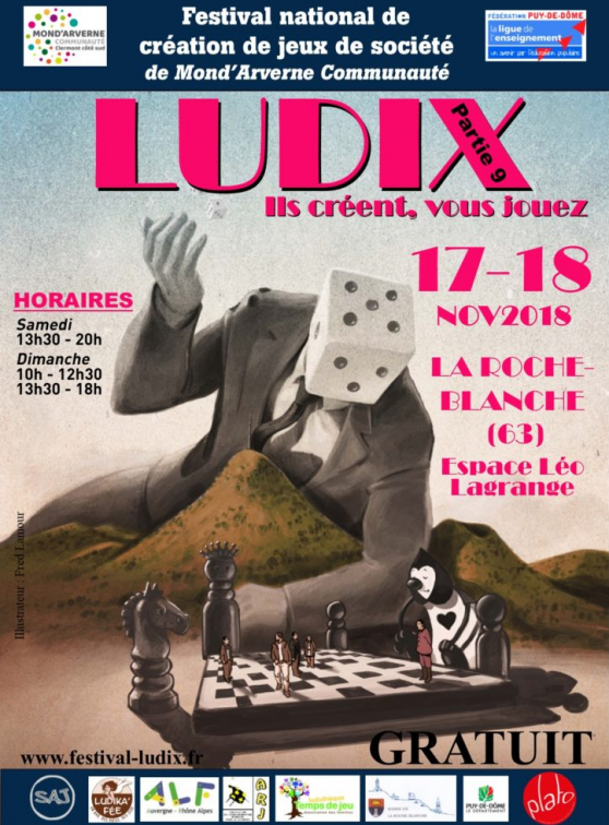 Festival Ludix - Affiche 2018