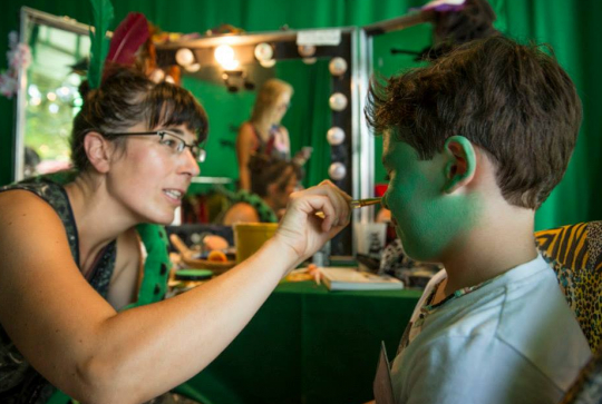 Mini Rock en Seine : maquillage enfants