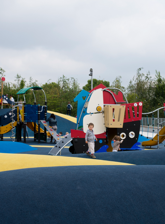 Parc Clichy-Batignolles - Martin Luther King @Jean-Pierre Viguié - Mairie de Paris