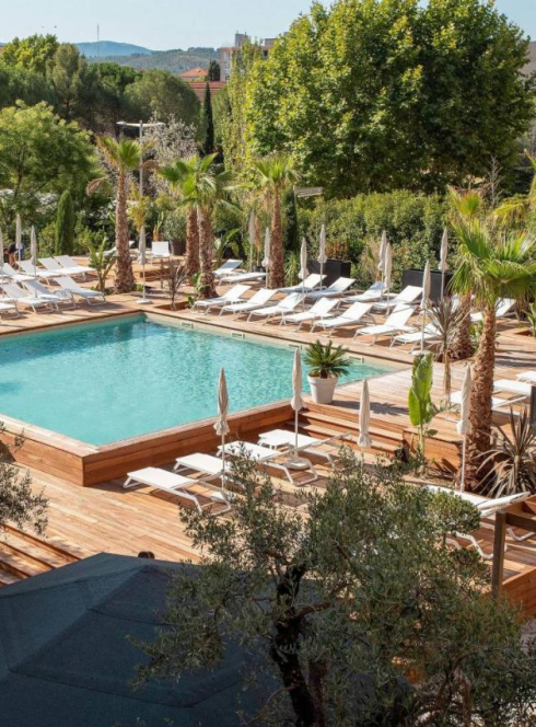 Hôtels avec spa à Aix-en-Provence - Renaissance - piscine