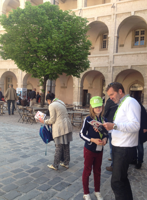 Chasse aux oeufs de Pâques à Marseille - départ