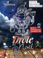 Drôle de Noël au Parc Peixotto - Affiche 2019