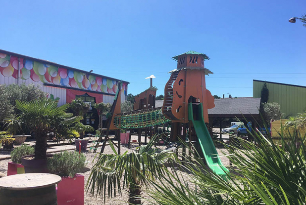 Palais des Bonbons et du Nougat : aire de jeu