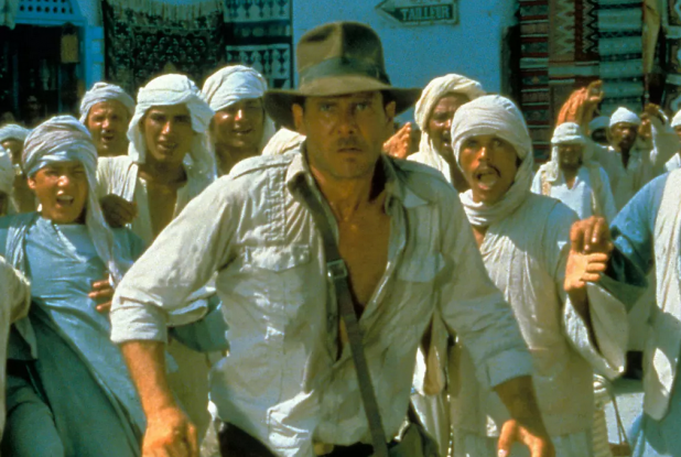 Les Aventuriers de l'Arche perdue : duel Indiana Jones