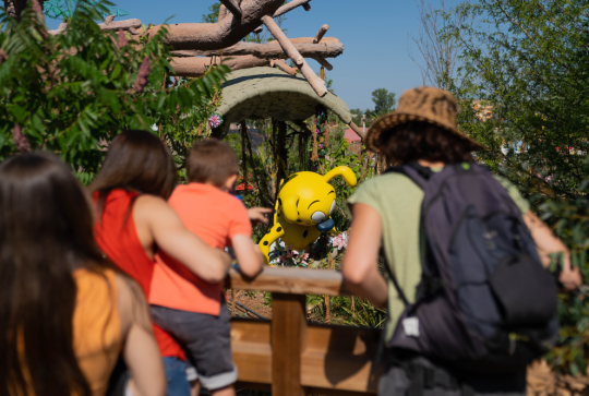 Parc Spirou statue Marsupilami