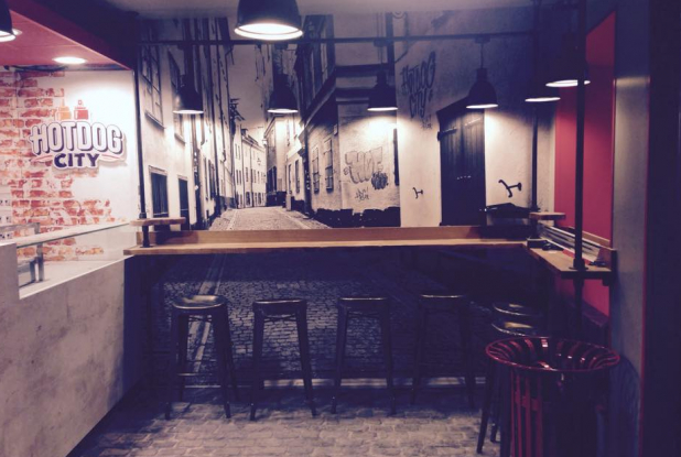 Hot Dog City Strasbourg - intérieur