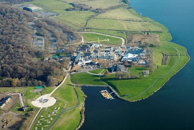 Station touristique Valjoly : vue aérienne