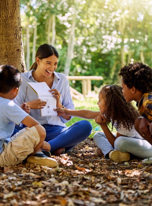 Filofil en herbe : Lecture pour les enfants en pleine nature