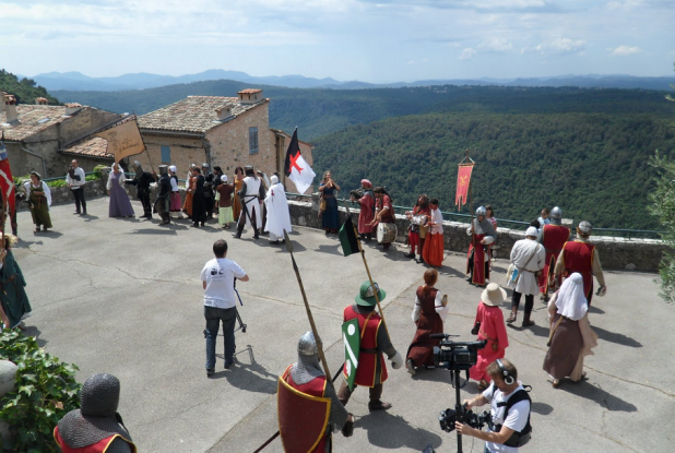 Fête médiévale : Village sur les hauteurs