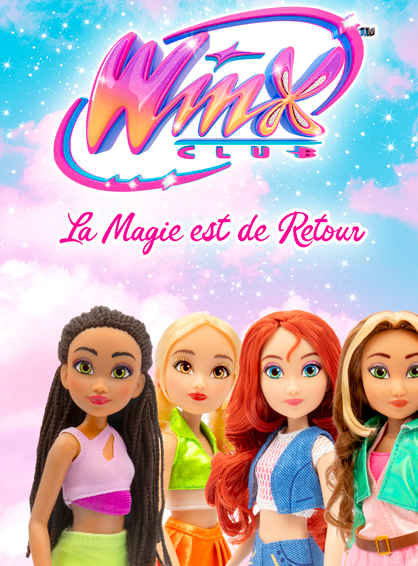 Gagnez des poupées et des livres Winx Club
