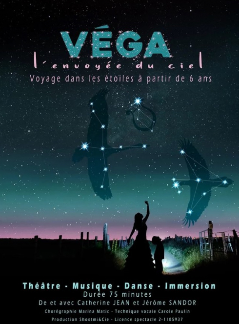 Véga, l'envoyée du ciel - Shootmi&Cie -affiche