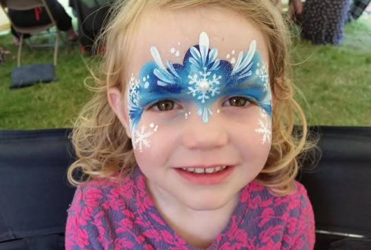 Maquillage Reine des Neiges