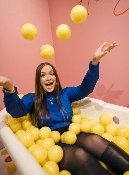 Iconic Selfie Studio : baignoire