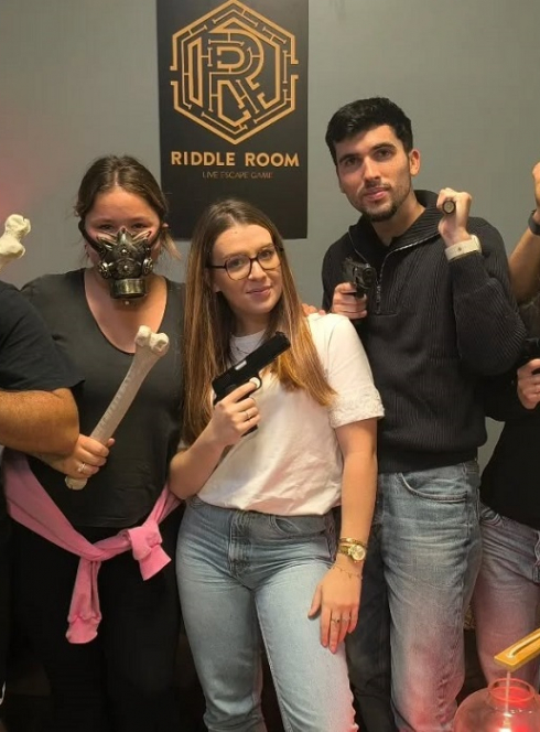 Riddle Room Escape Game Nice : Une équipe de jeunes