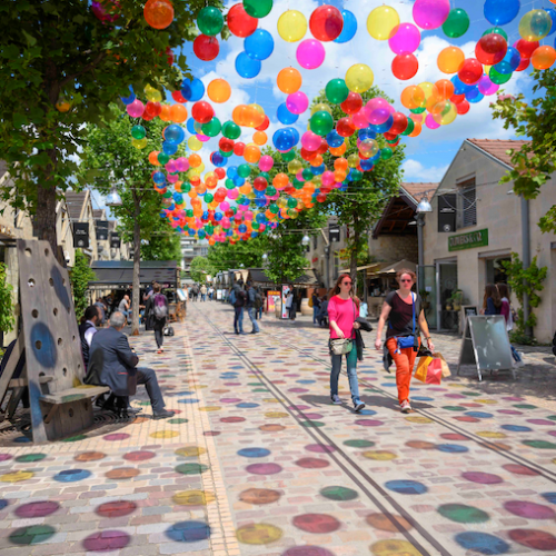 Bercy Village : Bubble Sky