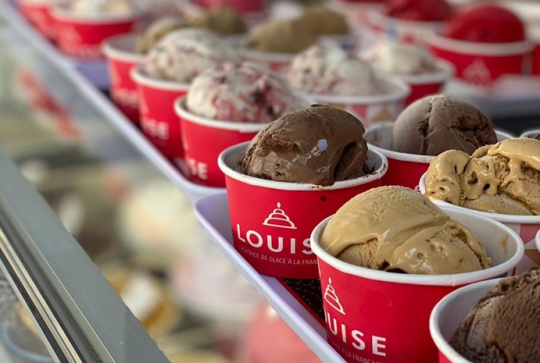 Louise Glaces Nice Opéra : Petits pots