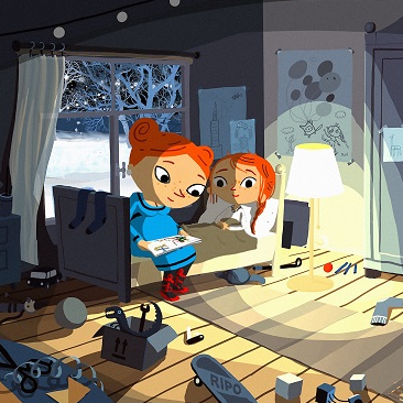 Myrtille et la lettre au Père Noël - Maman lit une histoire