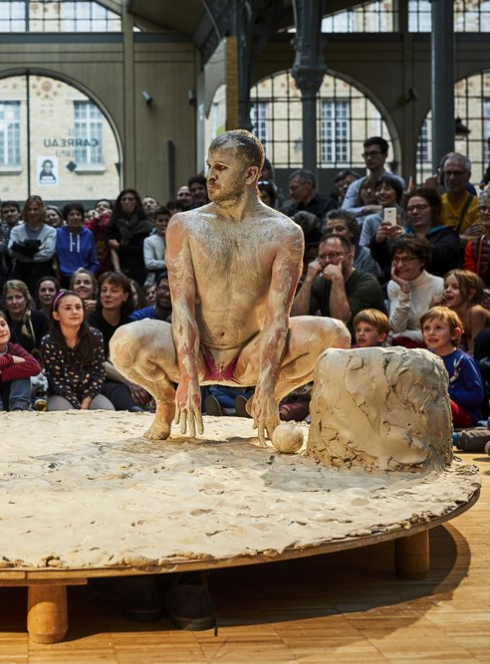 Gadoue - Le Jardin des Délices : comédien en grenouille