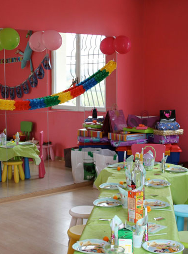 Anniversaire chez E-sens kid's