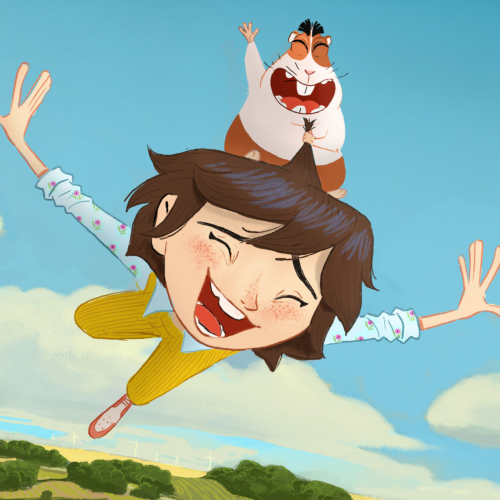 La fille dans les nuages : vol