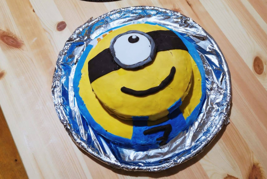 Gâteau Minion de Nini