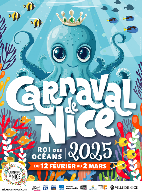 Carnaval de Nice : Affiche 2025