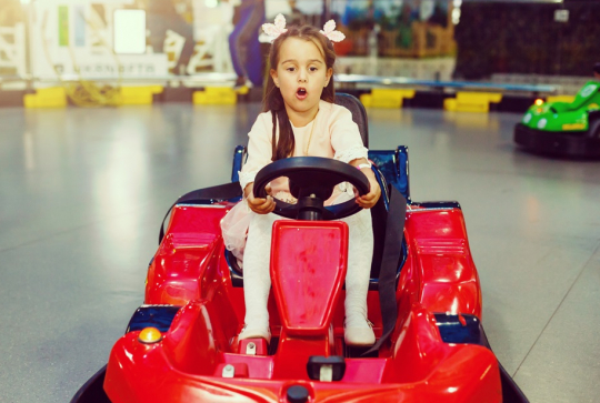 Lieux d'anniversaire en intérieur : karting