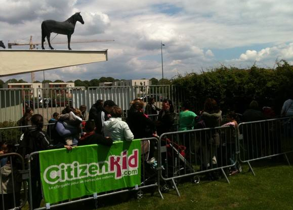 La journée des enfants à l'hippodrome de Parilly 2013