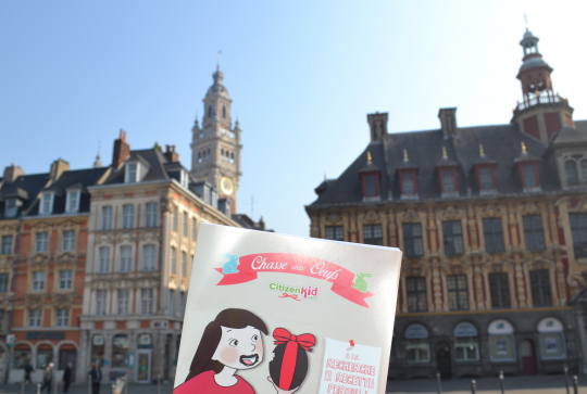 Chasse aux oeufs de pâques de Lille