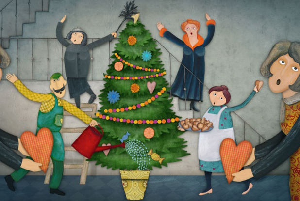 Mimi & Lisa - Les lumières de Noël : sapin