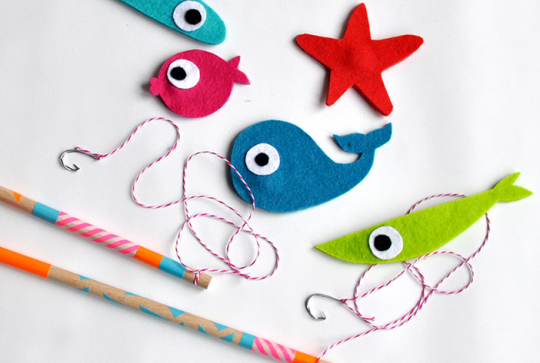 Pêche à la ligne DIY