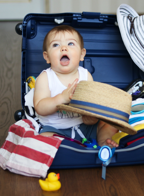 Voyager avec un bébé