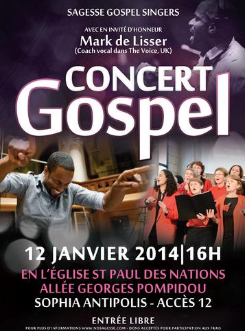 Concert Gospel - Sagesse Gospel Singers