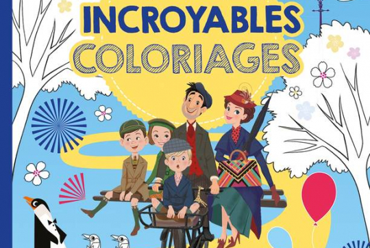Coloriages sur le thème de Mary Poppins