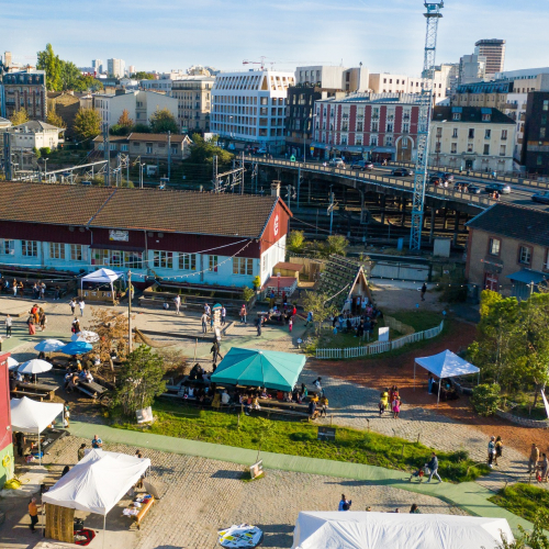 La Cité Fertile : vue d'en haut