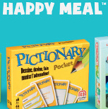 1 jeu de société offert avec le Happy Meal