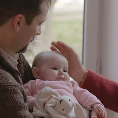 C'est toi que j'attendais : câlin