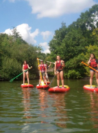 Initiation au paddle sur la Vilaine