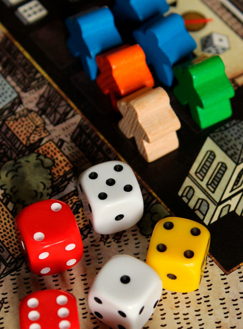 La Grande Récré à Westfield La Part-Dieu : Jeu de plateau avec dés