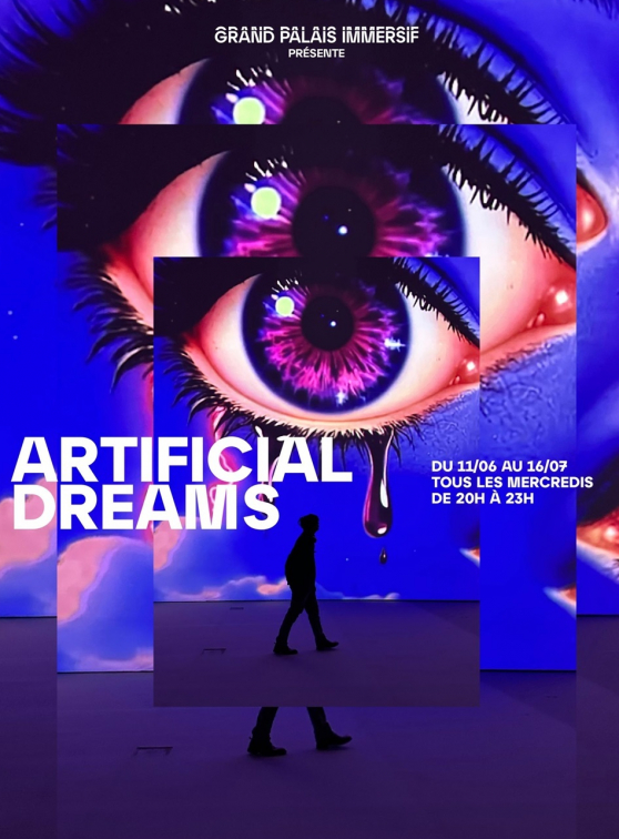 Artificial Dreams au Grand Palais immersif